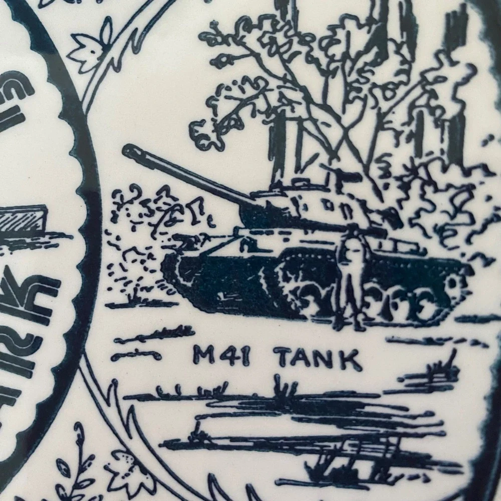 Buffalo Naval Servicemens Park Souvenir Plate USS Little Rock‎ Ironstone 9.25in